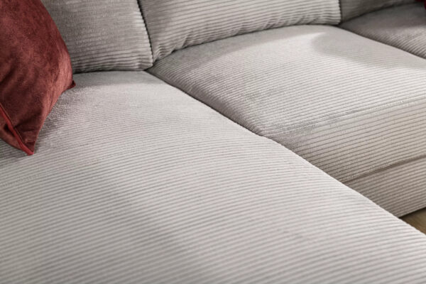 OUTLET | Hoekbank Salford | Grijs | Rechts - Afbeelding 7