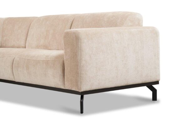 Outlet | Hoekbank Liverpool | Beige/Taupe | Rechts - Afbeelding 3