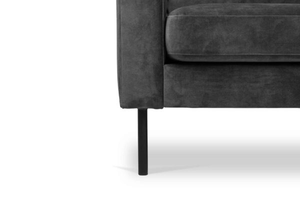Outlet | Hoekbank Leicester | Antraciet Links - Afbeelding 2
