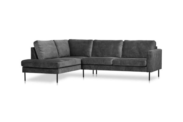 Outlet | Hoekbank Leicester | Antraciet Links - Afbeelding 5
