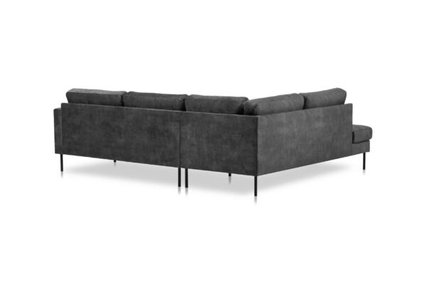 Outlet | Hoekbank Leicester | Antraciet Links - Afbeelding 4