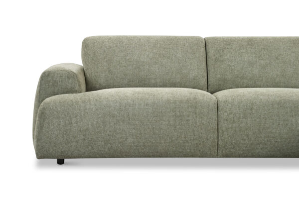 OUTLET | Hoekbank Georgia | Groen | Rechts - Afbeelding 4
