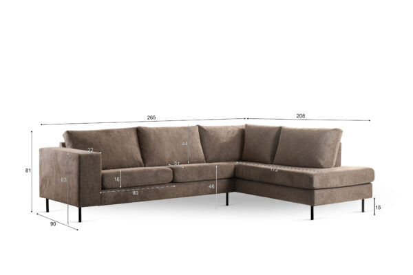 Hoekbank Bath - Afbeelding 6