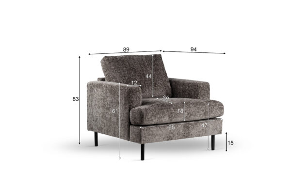 Fauteuil Huddersfield - Afbeelding 5