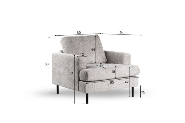 Fauteuil Huddersfield - Afbeelding 10
