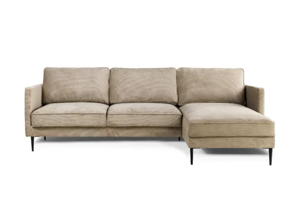 Outlet | Hoekbank Tauro | Taupe | Rechts