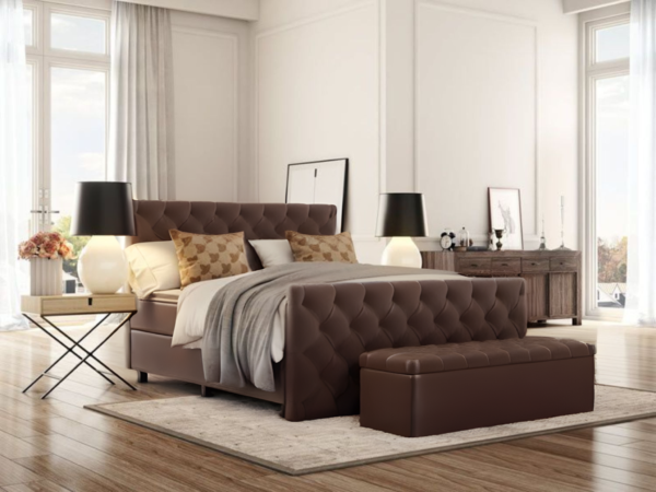 Outlet | Romantic 1000 | Vast | 140x200 | Madryth 928 | 2x Hocker